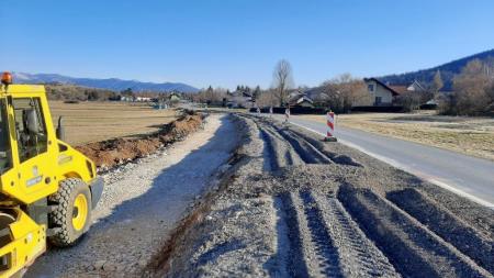 Pivka - Parje izgradnja kolesarske steze (6)